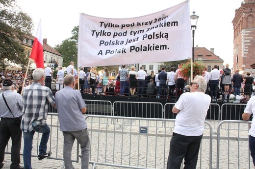 Premier w Sandomierzu