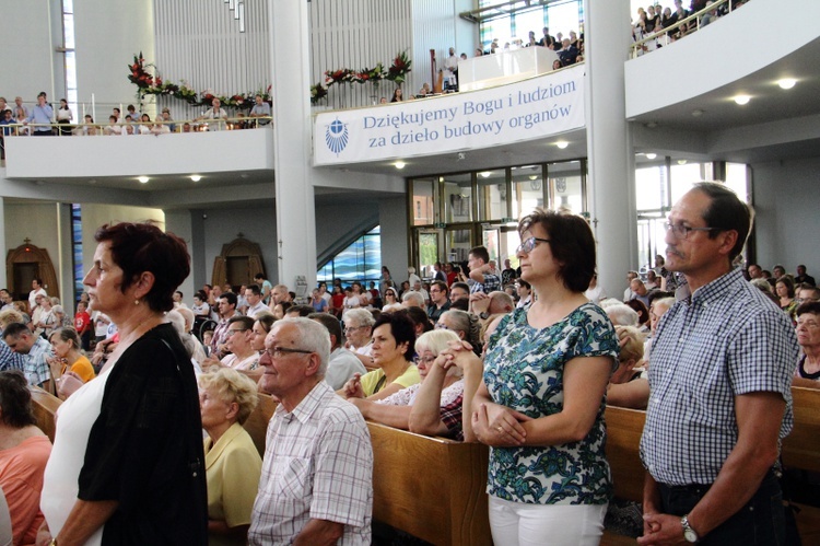 Poświęcenie nowych organów w Łagiewnikach