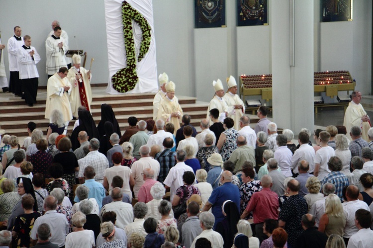 Poświęcenie nowych organów w Łagiewnikach