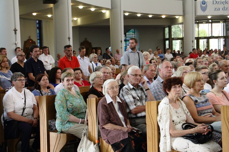 Poświęcenie nowych organów w Łagiewnikach