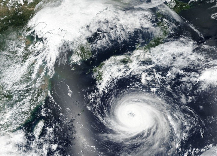 Tajfun z kosmosu