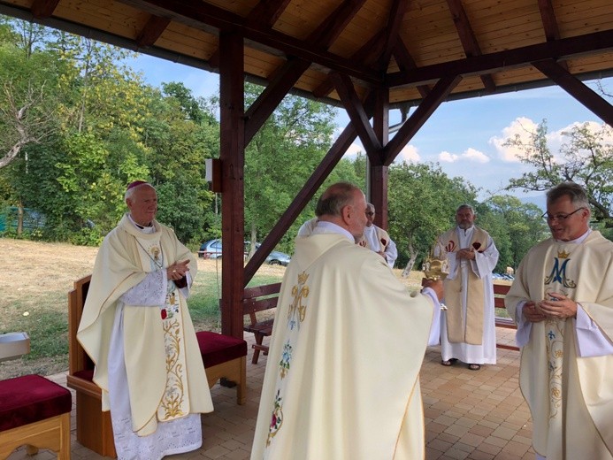 Przekazanie relikwii św. Ojca Pio do Sanktuarium Matki Bożej Fatimskiej w Polanicy-Zdroju
