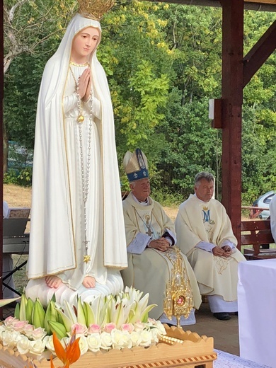 Przekazanie relikwii św. Ojca Pio do Sanktuarium Matki Bożej Fatimskiej w Polanicy-Zdroju