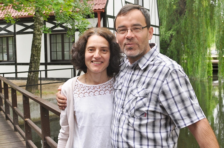 Dorota i Marek Maczugowie  ze wspólnoty Chemin Neuf są odpowiedzialni za misję Wiara i Praca.