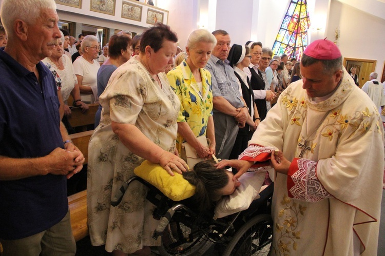 Chorzy i ciepiący u Matki Bożej na Pasierbcu