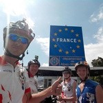 Powrót rowerzystów RW z La Salette i Rzymu