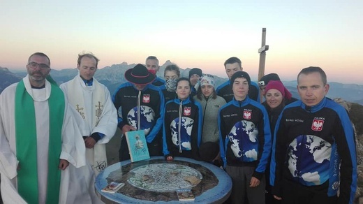 Powrót rowerzystów RW z La Salette i Rzymu