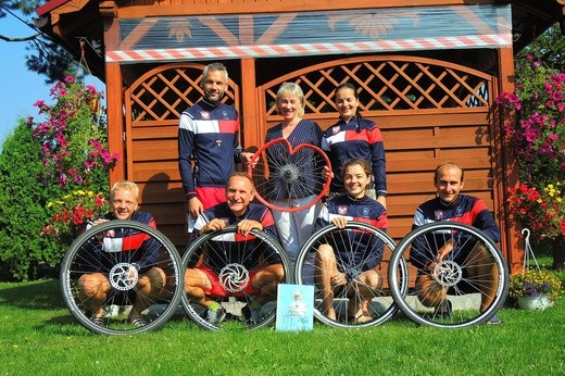 Powrót rowerzystów RW z La Salette i Rzymu