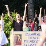 Trzebniów, Msza św. dla części A i B