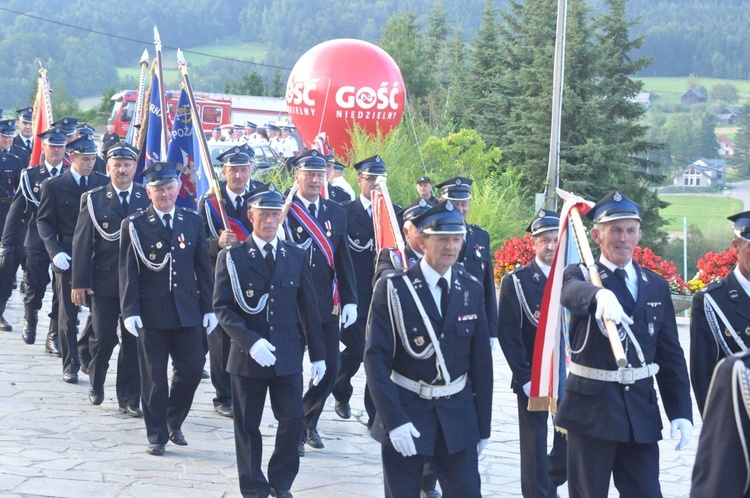 Strażacy u Matki Bożej Pocieszenia