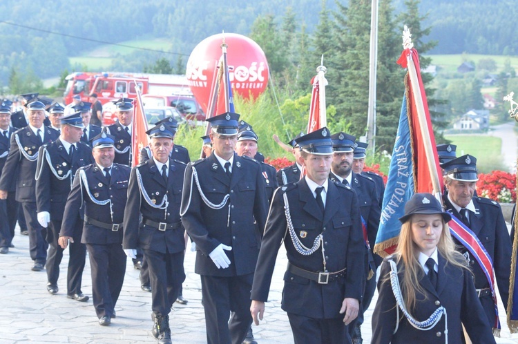 Strażacy u Matki Bożej Pocieszenia