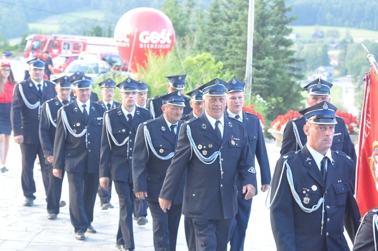 Strażacy u Matki Bożej Pocieszenia