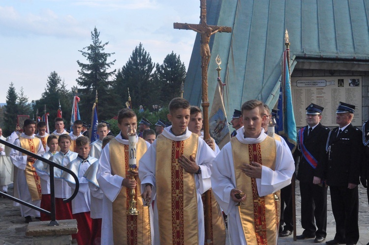 Strażacy u Matki Bożej Pocieszenia