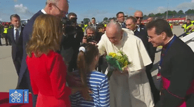 Franciszek już w Dublinie