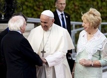 Franciszek z prezydentem Irlandii