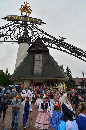 Modlitwa o pokój na Krzeptówkach 