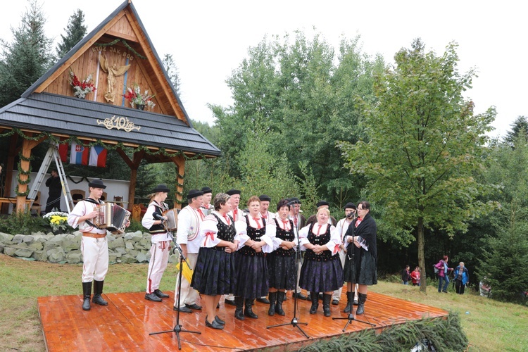 10. modlitwa trzech narodów na Trójstyku w Jaworzynce-Trzycatku - 2018