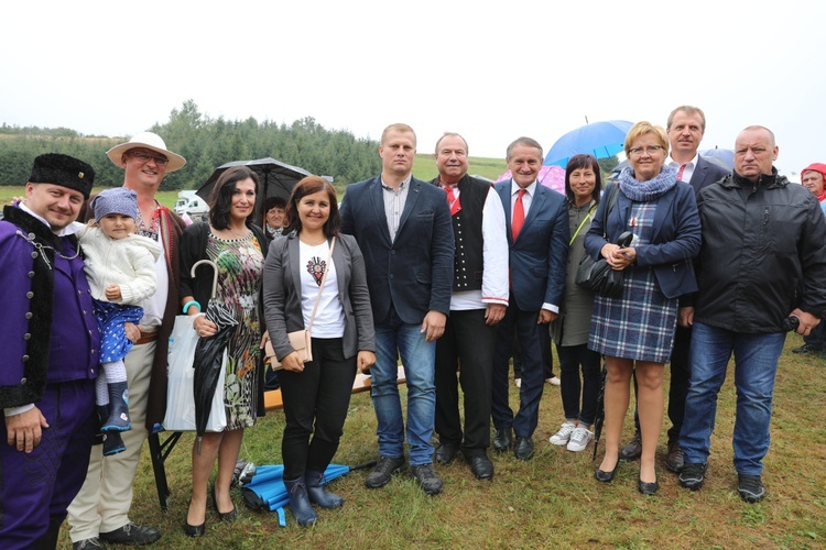 10. modlitwa trzech narodów na Trójstyku w Jaworzynce-Trzycatku - 2018