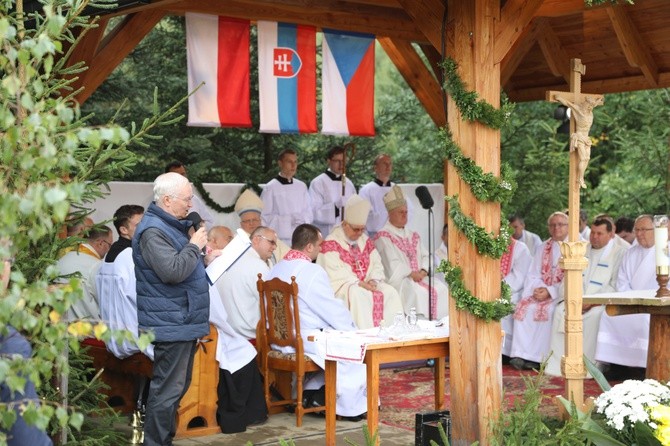 10. modlitwa trzech narodów na Trójstyku w Jaworzynce-Trzycatku - 2018