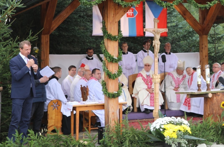 10. modlitwa trzech narodów na Trójstyku w Jaworzynce-Trzycatku - 2018