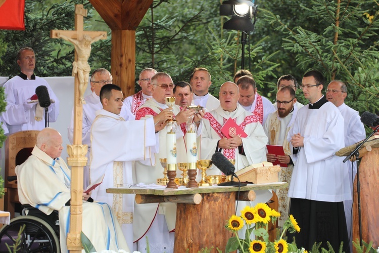 10. modlitwa trzech narodów na Trójstyku w Jaworzynce-Trzycatku - 2018