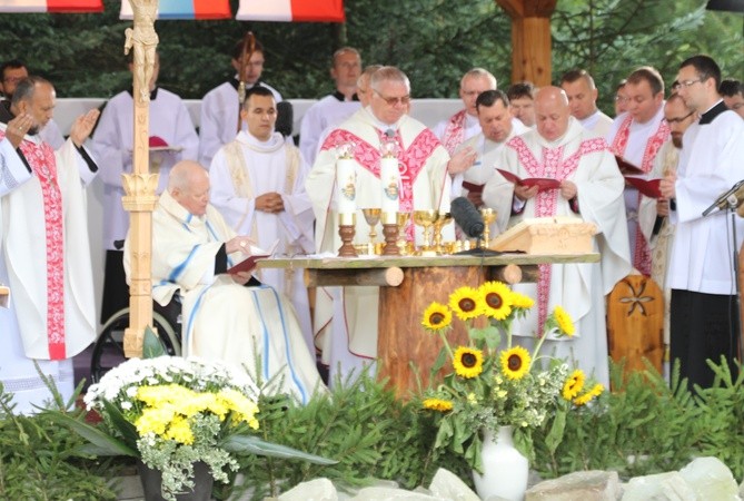 10. modlitwa trzech narodów na Trójstyku w Jaworzynce-Trzycatku - 2018