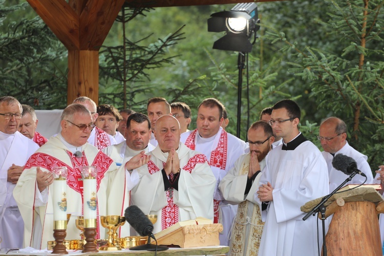 10. modlitwa trzech narodów na Trójstyku w Jaworzynce-Trzycatku - 2018