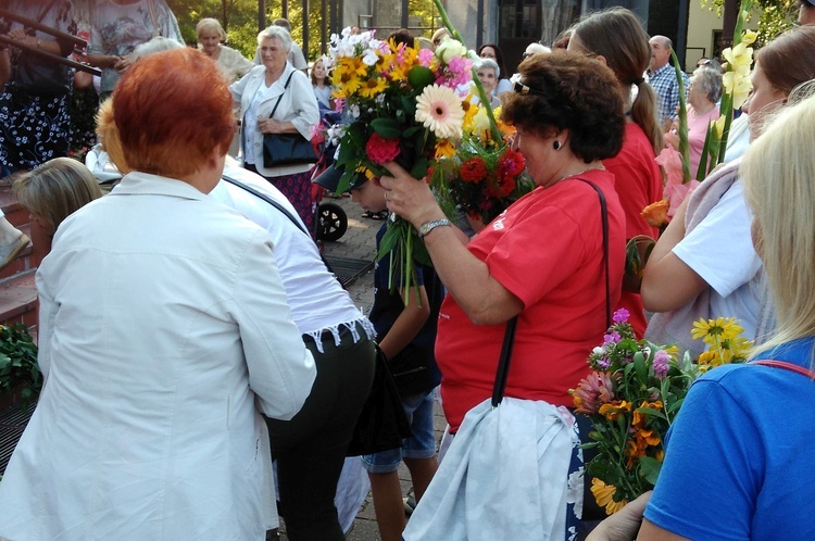 Powrót pielgrzymów do Głowna