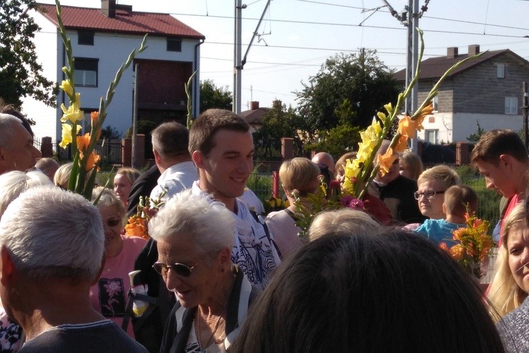 Powrót pielgrzymów do Głowna