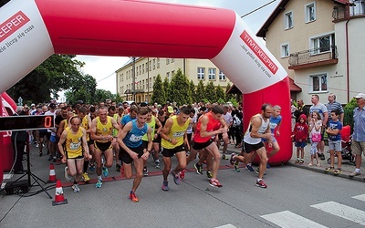 Bieg na 5 km był najważniejszym sportowym wydarzeniem jubileuszu.