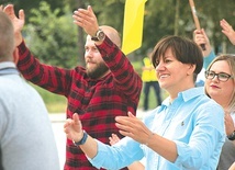 ▲	Mieszkańcy dobrze bawili się podczas Festynu Wiary.