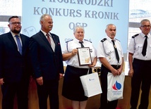 Pierwsza nagroda trafiła w ręce kronikarki z OSP Przełęk.