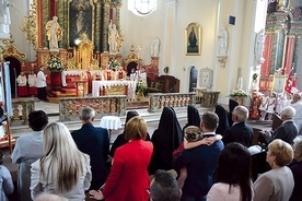 Jubileuszowej  Mszy św. przewodniczył bp Andrzej Czaja.