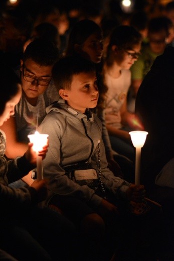 Ministranci i lektorzy na Górze św. Anny