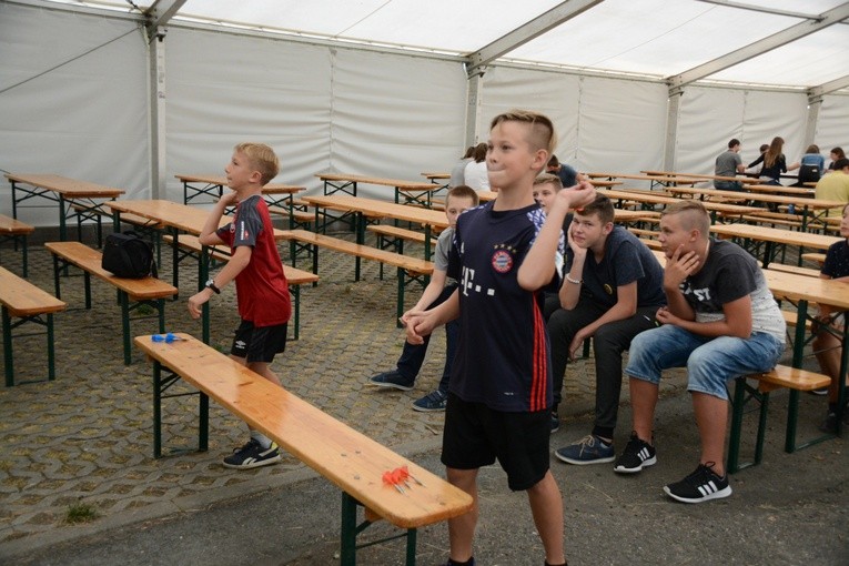 Ministranci i lektorzy na Górze św. Anny