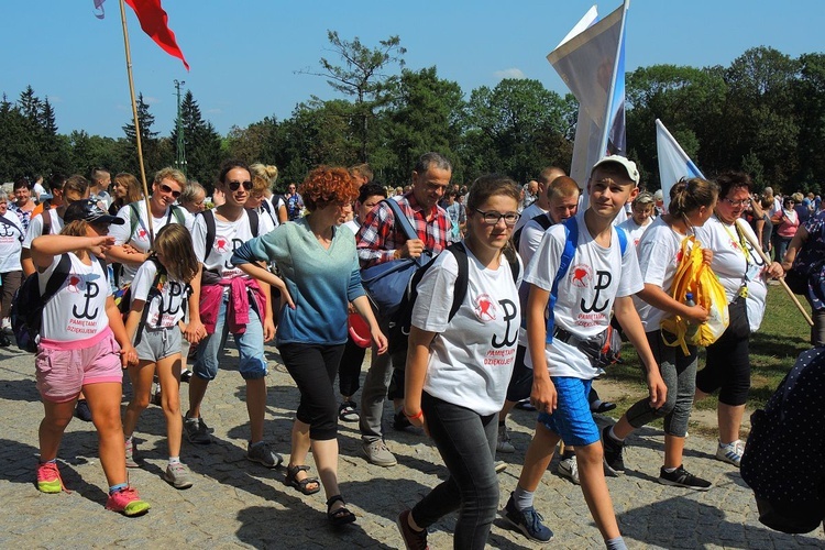 Powitanie 407. Pielgrzymki Żywieckiej na Jasnej Górze – 2018