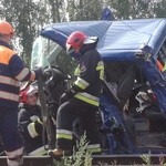 Wypadek na przejeździe pod Skierniewicami