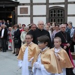 Poświęcenie pomnika patrona Zielonej Góry