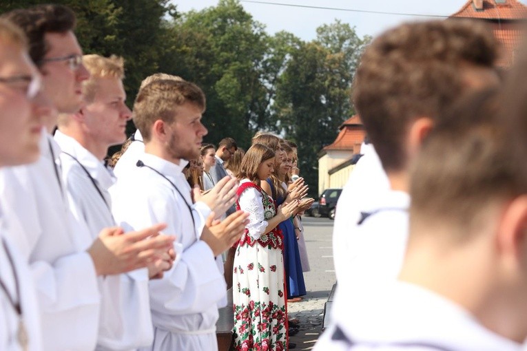 Błogosławieństwo animatorów w Kalwarii Zebrzydowskiej