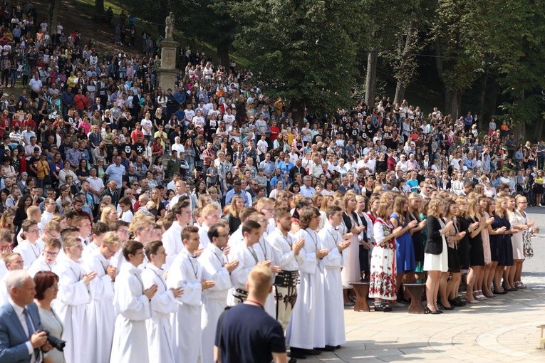 Błogosławieństwo animatorów w Kalwarii Zebrzydowskiej