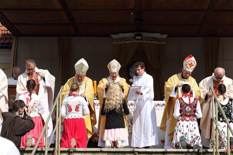 Błogosławieństwo animatorów w Kalwarii Zebrzydowskiej