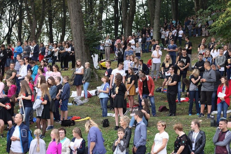 Błogosławieństwo animatorów w Kalwarii Zebrzydowskiej