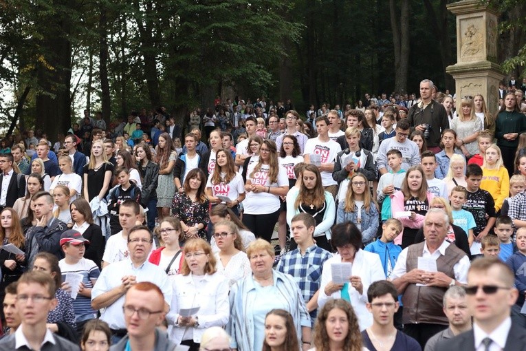 Błogosławieństwo animatorów w Kalwarii Zebrzydowskiej