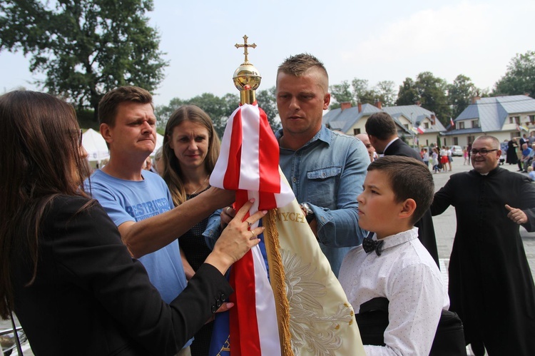 Poświęcenie przedszkola parafialnego w Grybowie