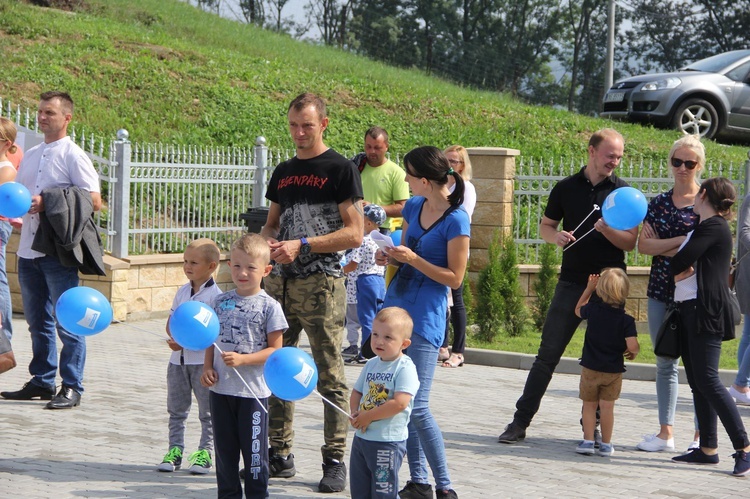 Poświęcenie przedszkola parafialnego w Grybowie