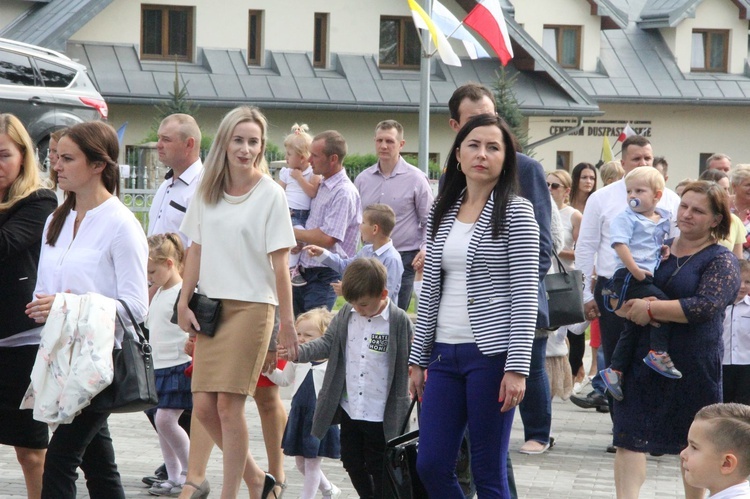 Poświęcenie przedszkola parafialnego w Grybowie