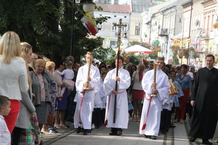 Poświęcenie przedszkola parafialnego w Grybowie