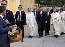 Prezydent wziął udział w Dożynkach Jasnogórskich