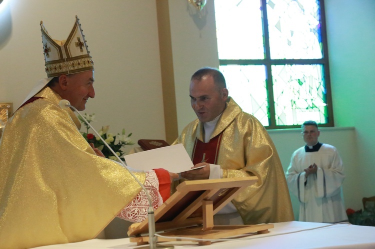 Poświęcenie kościoła w Proszówkach