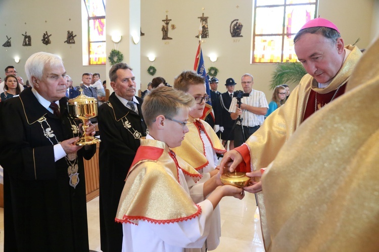 Poświęcenie kościoła w Proszówkach